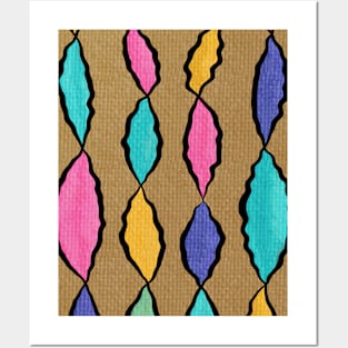 Random Abstract Pattern Posters and Art